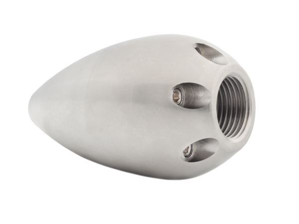 Bullet 1/2" Six Jets Reduced to 3/8" jetting nozzle